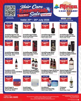 Africa Cash & Carry catalogue | Monday Promo | 2026-07-20T00:00:00.000Z - 2026-07-25T00:00:00.000Z