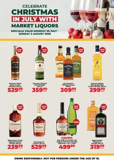 Diamond Discount Liquor catalogue in Mount Fletcher | Celebrate Christmas In July With Market Liquors | 2026-07-21T00:00:00.000Z - 2026-08-02T00:00:00.000Z