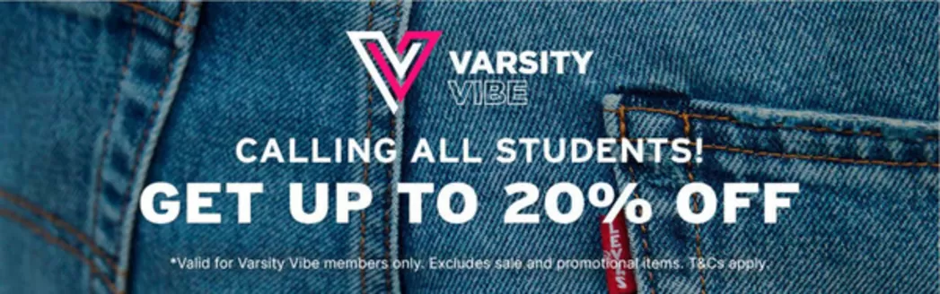 Levi's catalogue in Camperdown | Levi's Promo | 2026-07-21T00:00:00.000Z - 2026-08-04T00:00:00.000Z