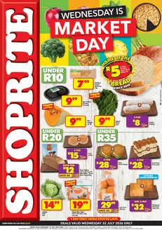 Shoprite catalogue in Phoenix | Shoprite Market Day Deals Valid 22 July | 2026-07-20T00:00:00.000Z - 2026-07-22T00:00:00.000Z