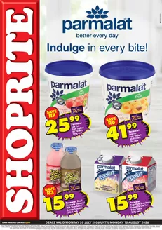 Shoprite catalogue in Camperdown | Shoprite Parmalat Dairy Savings Eastern Cape 20 July - 10 August | 2026-07-19T00:00:00.000Z - 2026-08-10T00:00:00.000Z