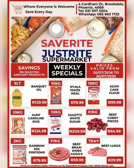 Saverite catalogue in Camperdown | Weekly Specials | 2026-07-21T00:00:00.000Z - 2026-07-26T00:00:00.000Z