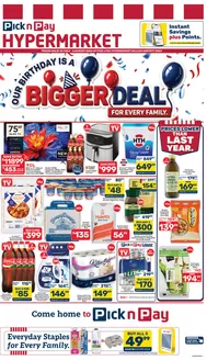 Pick n Pay Hypermarket catalogue in Vereeniging | Hypermarket Birthday Specials | 2026-07-24T00:00:00.000Z - 2026-08-06T00:00:00.000Z