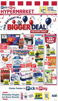 Pick n Pay Hypermarket catalogue | Hypermarket Birthday Specials | 2026-07-24T00:00:00.000Z - 2026-08-06T00:00:00.000Z