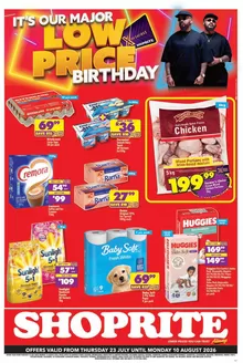 Shoprite catalogue in Malamulele | Shoprite Major Deals Gauteng 23 July - 10 August | 2026-07-22T00:00:00.000Z - 2026-08-10T00:00:00.000Z