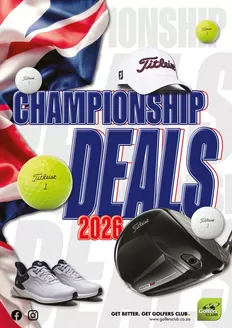 The Golfers Club catalogue in Newcastle | Championship Deals 2026 | 2026-07-24T00:00:00.000Z - 2026-08-07T00:00:00.000Z