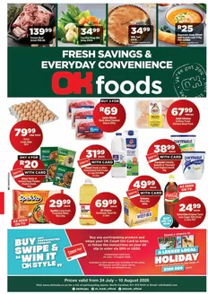 OK Foods catalogue in Malamulele | Exclusive bargains | 2026-07-24T00:00:00.000Z - 2026-08-10T00:00:00.000Z