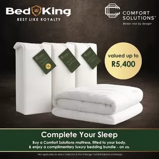 Bed King catalogue in Ladysmith | Complete Your Sleep | 2026-07-29T00:00:00.000Z - 2026-08-12T00:00:00.000Z