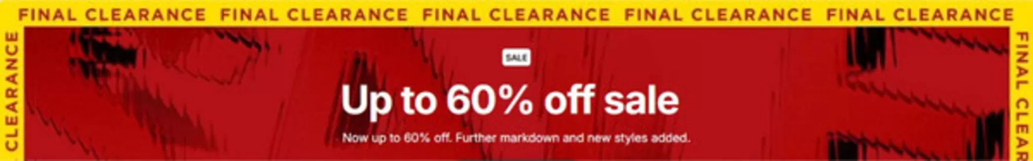 Markham catalogue | Final clearance | 2026-07-29T00:00:00.000Z - 2026-08-12T00:00:00.000Z