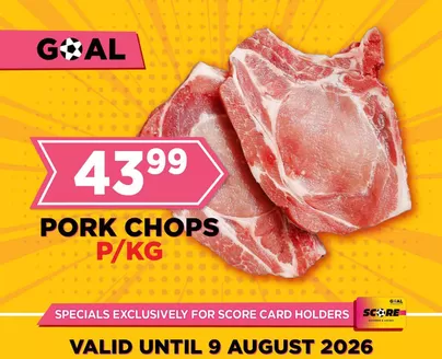 Goal Supermarket catalogue | Current bargains and offers | 2026-07-30T00:00:00.000Z - 2026-08-09T00:00:00.000Z