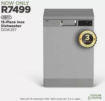 House & Home catalogue in King William's Town | House & Home weekly specials | 2026-07-30T00:00:00.000Z - 2026-09-30T00:00:00.000Z
