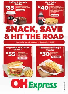 OK Express catalogue in Potchefstroom | Discover attractive offers | 2026-08-03T00:00:00.000Z - 2026-09-06T00:00:00.000Z
