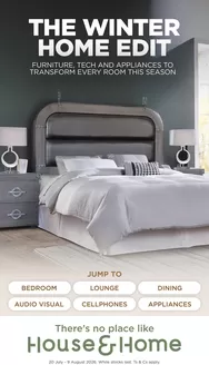 House & Home catalogue | Promotions House & Home | 2026-07-20T00:00:00.000Z - 2026-08-09T00:00:00.000Z