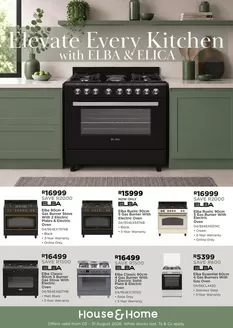 House & Home catalogue | Offers for bargain hunters | 2026-08-03T00:00:00.000Z - 2026-08-31T00:00:00.000Z