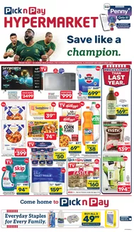 Pick n Pay Hypermarket catalogue in Sedgefield | Hypermarket Specials | 2026-08-07T00:00:00.000Z - 2026-08-24T00:00:00.000Z