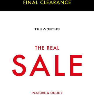 Truworths catalogue | Final clearance | 2026-08-06T00:00:00.000Z - 2026-08-20T00:00:00.000Z