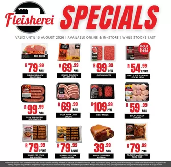 Biltong catalogue in Cape Town | Specials | 2026-08-06T00:00:00.000Z - 2026-08-16T00:00:00.000Z