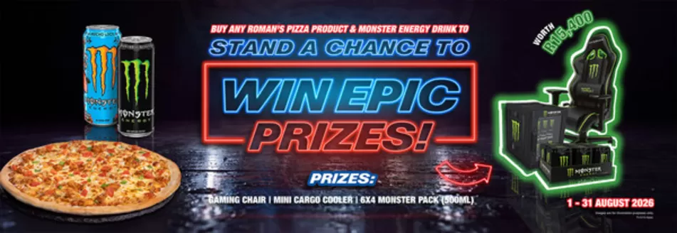 Roman's Pizza catalogue in Cape Town | Roman's Pizza Promo | 2026-08-06T00:00:00.000Z - 2026-08-31T00:00:00.000Z