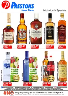Prestons catalogue in Sedgefield | Mid-Month Specials | 2026-08-06T00:00:00.000Z - 2026-08-19T00:00:00.000Z