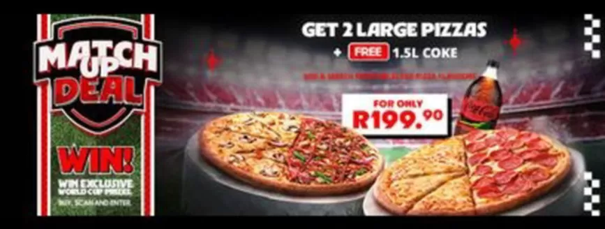 Pizza Hut catalogue in Durban | Pizza Hut Sale | 2026-08-11T00:00:00.000Z - 2026-08-25T00:00:00.000Z