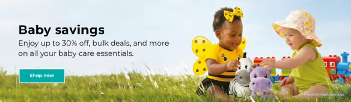 Baby City catalogue | Baby Savings | 2026-08-14T00:00:00.000Z - 2026-09-13T00:00:00.000Z