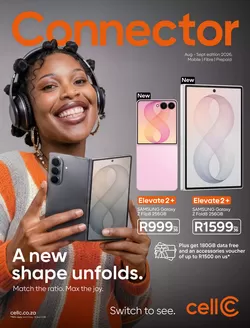Cell C catalogue | Connector | 2026-08-14T00:00:00.000Z - 2026-09-21T00:00:00.000Z