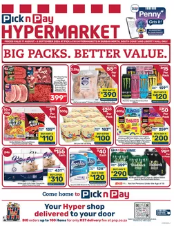 Pick n Pay Hypermarket catalogue | Hypermarket Bulk Specials | 2026-08-17T00:00:00.000Z - 2026-09-06T00:00:00.000Z