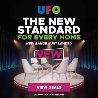 United Furniture Outlets catalogue | The New Standard For Every Home | 2026-08-17T00:00:00.000Z - 2026-10-04T00:00:00.000Z