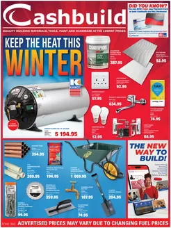 Cashbuild catalogue in Mthatha | Exclusive bargains | 2026-08-18T00:00:00.000Z - 2026-09-01T00:00:00.000Z