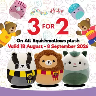 Hamleys catalogue | 3 For 2 | 2026-08-19T00:00:00.000Z - 2026-09-08T00:00:00.000Z