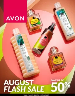 AVON catalogue | AVON August Flash Sale catalogue | 2026-08-24T00:00:00.000Z - 2026-08-31T00:00:00.000Z