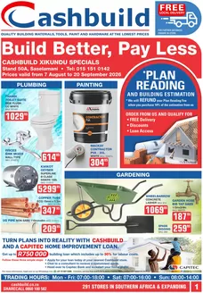 Cashbuild catalogue | Top deals for all customers | 2026-08-07T00:00:00.000Z - 2026-09-20T00:00:00.000Z