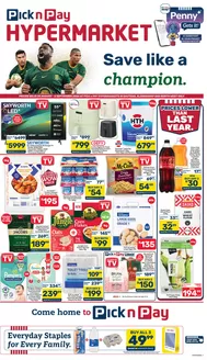 Pick n Pay Hypermarket catalogue | Hypermarket Specials | 2026-08-25T00:00:00.000Z - 2026-09-06T00:00:00.000Z