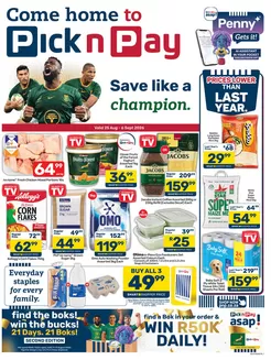 Pick n Pay catalogue | Pick n Pay Specials | 2026-08-25T00:00:00.000Z - 2026-09-06T00:00:00.000Z