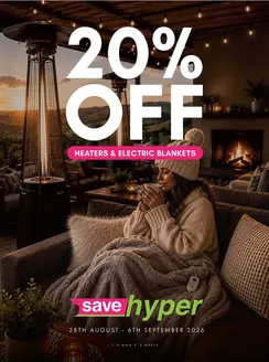 Save Hyper catalogue | Exclusive bargains | 2026-08-28T00:00:00.000Z - 2026-09-06T00:00:00.000Z