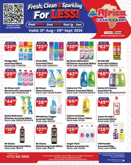Africa Cash & Carry catalogue | Monday Promo | 2026-08-31T00:00:00.000Z - 2026-09-05T00:00:00.000Z