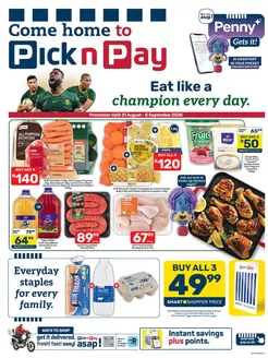 Pick n Pay catalogue | Pick n Pay Weekly Specials | 2026-08-31T00:00:00.000Z - 2026-09-06T00:00:00.000Z