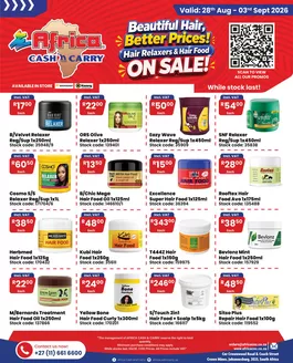 Africa Cash & Carry catalogue | Friday Promo | 2026-08-28T00:00:00.000Z - 2026-09-03T00:00:00.000Z