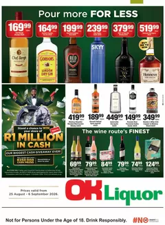 OK Liquor catalogue | OK Liquor weekly specials | 2026-08-25T00:00:00.000Z - 2026-09-06T00:00:00.000Z