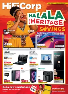 HiFi Corp catalogue in  | Great offer for all customers | 2026-09-02T00:00:00.000Z - 2026-09-29T00:00:00.000Z