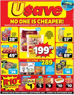 Usave catalogue | Ncusavepricesavings07sep20sep2026 | 2026-09-07T00:00:00.000Z - 2026-09-20T00:00:00.000Z