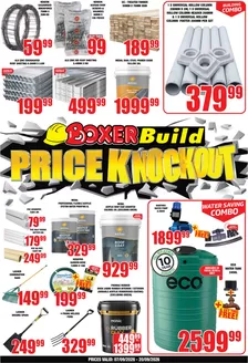 Boxer Build catalogue | KZN Price Knockout Build | 2026-09-07T00:00:00.000Z - 2026-09-20T00:00:00.000Z