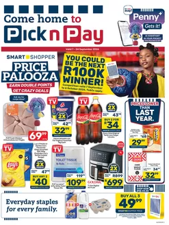 Pick n Pay catalogue in Sabie | Pick n Pay Specials | 2026-09-07T00:00:00.000Z - 2026-10-06T00:00:00.000Z