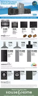 House & Home catalogue in Bloemfontein | Save now with our deals | 2026-09-04T00:00:00.000Z - 2026-09-15T00:00:00.000Z