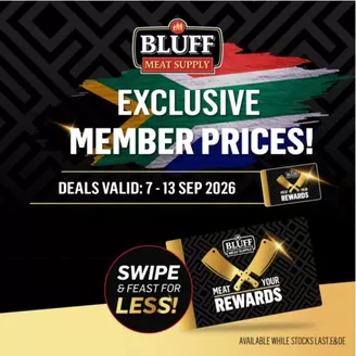 Bluff Meat Supply catalogue | Bluff Meat Supply weekly specials | 2026-09-07T00:00:00.000Z - 2026-09-13T00:00:00.000Z