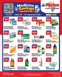 Africa Cash & Carry catalogue | Tuesday Promo | 2026-09-08T00:00:00.000Z - 2026-09-14T00:00:00.000Z