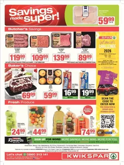KwikSpar catalogue | Great discounts on selected products | 2026-09-08T00:00:00.000Z - 2026-09-21T00:00:00.000Z