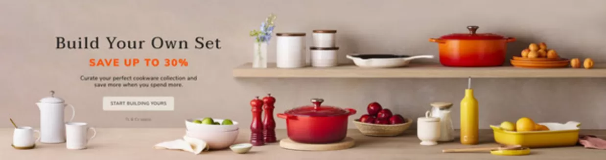 Le Creuset catalogue in Bizana | Build Your Own Set | 2026-09-09T00:00:00.000Z - 2026-09-23T00:00:00.000Z