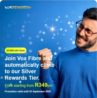 Vox Telecom catalogue in Bizana | Vox Telecom Sale | 2026-09-09T00:00:00.000Z - 2026-09-30T00:00:00.000Z