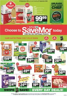 Spar Savemor catalogue in Bizana | Choose To Savemor Today | 2026-09-09T00:00:00.000Z - 2026-09-21T00:00:00.000Z